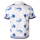 The White Lotus Season 3 (2025) Lochlan Ratliff White T Shirt Outfits Cosplay Costume
